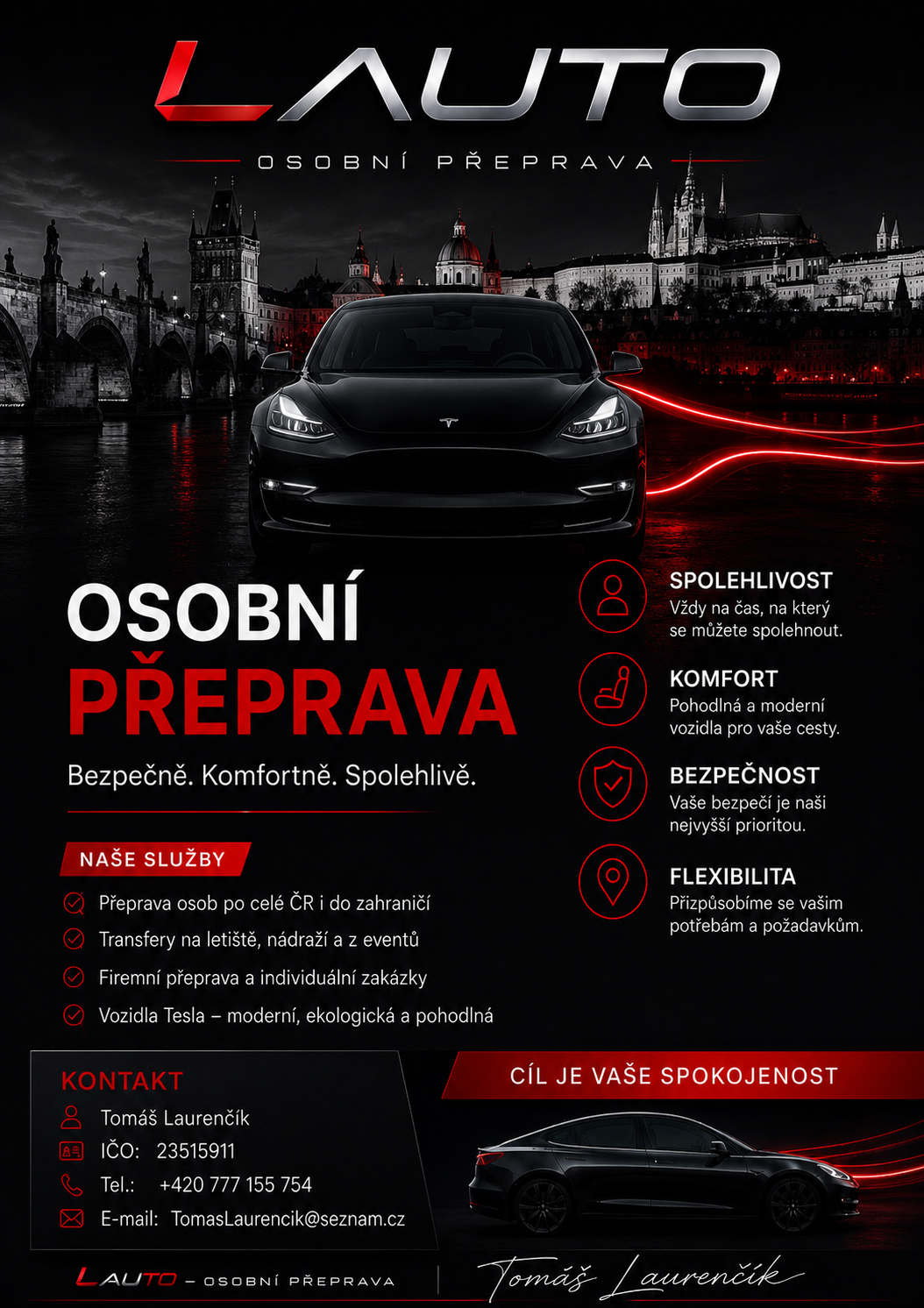 LAUTO OSOBNÍ PŘEPRAVA